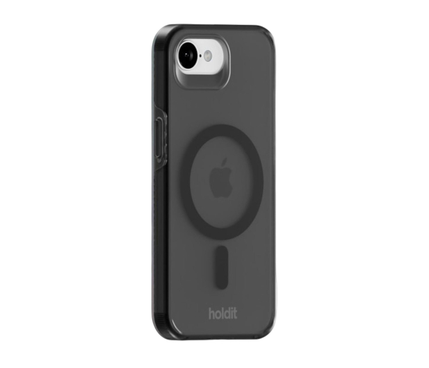 Holdit MagSafe Case iPhone 16E Przezroczysty/ czarny - 1344053 - zdjęcie 2